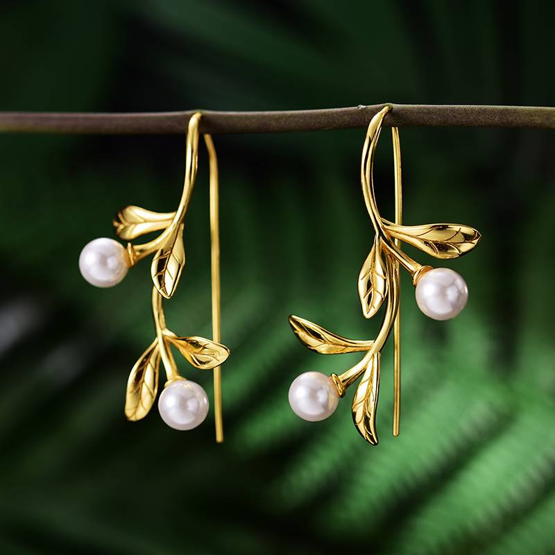 MORNING DEW DROP EARRINGS Summer Garden