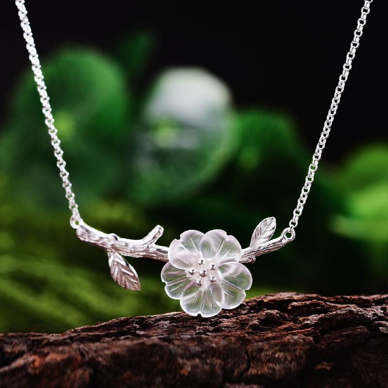 CRYSTAL BLOOM II PENDANT NECKLACE Necklaces